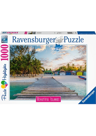 Ravensburger 1000 Parça Puzzle Maldivler 169122