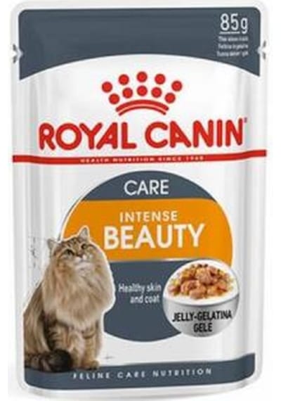 İntense Beauty Jelly Pouch Yetişkin Kedi Konservesi 12 Adet 85 Gr