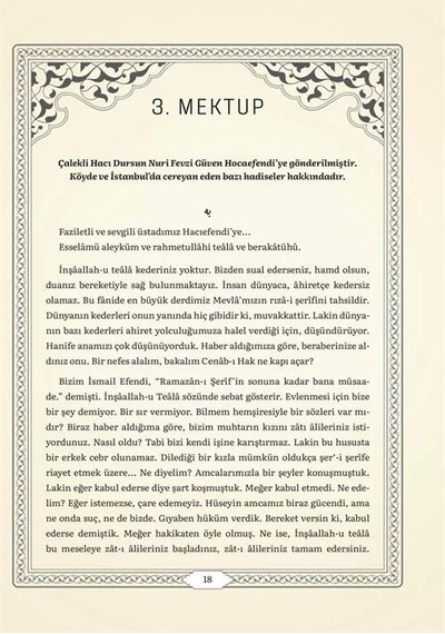Mektûbâtı Mahmûdiyye Arapça - Türkçe 2 Cilt Takım Mahmud Efe...