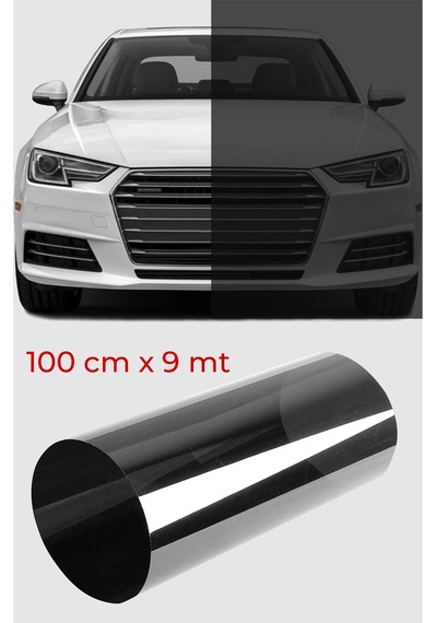 Cam Filmi Siyah Amerikan Çizilmez  Orta ton 100 CM x 9 M