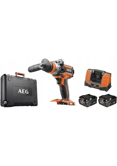 Aeg BSB18CBL-502C 18V 5AH Kömürsüz Darbeli Vidalama Matkap