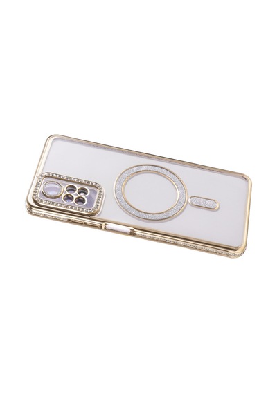 Redmi Note 12 Pro 4g Joke Simli Magneticsafe Kılıf - Gold Bzsxx00 1