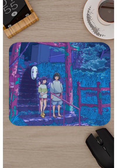 Spirited Away Kaymaz Dikişli Kauçuk Oyuncu Mousepad V2 - 22x18 Gaming Mouse Pad Fare Altlığı