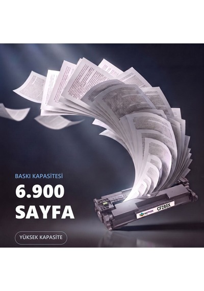 Hp Laserjet Pro 400 M401a Muadil Toner Çipli Cf280x 2'li 6.900 Sayfa