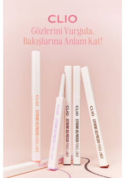Clıo Extreme Gelpresso Pencil Liner 10 Glam Brown