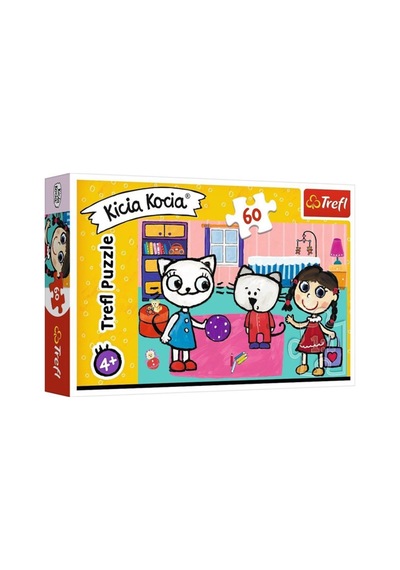 Trefl Puzzle 60 Parça Kıttykıt Wıth Frıends  17343
