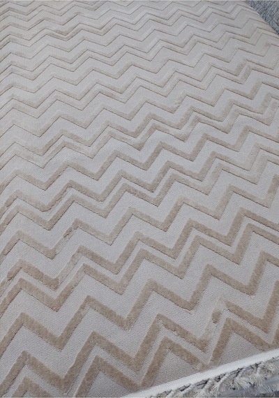 İpek Lüx 160x230 4m2 Polyester İplik Dokuma Vizon