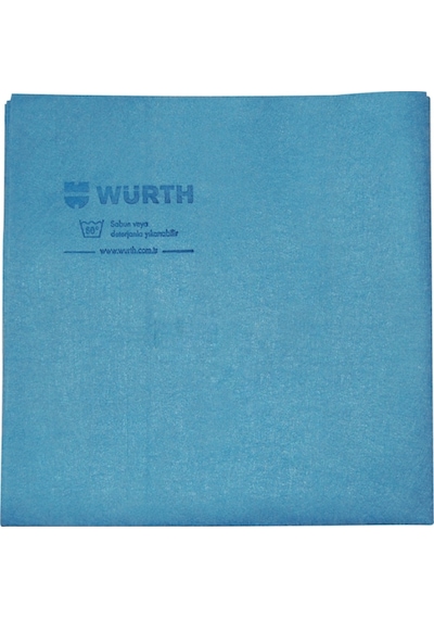 Würth Sentetik Güderi Bez-38x60cm-mavi-170gr