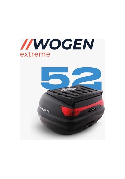 Motosiklet Wogen Çanta 52 L Siyah