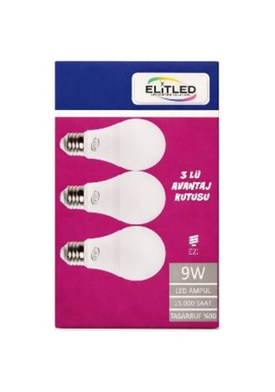 Elitled 9w 3lü Set Avantaj Kutu