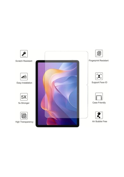 Xiaomi Redmi Pad 2 11 Inç İle Uyumlu Tam Koruma Nano Esnek Tablet Kırılmaz Ekran Koruyucu 3 Adet