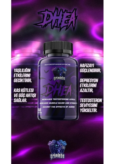 Grimlabs Dhea Testo 60 Kapsül