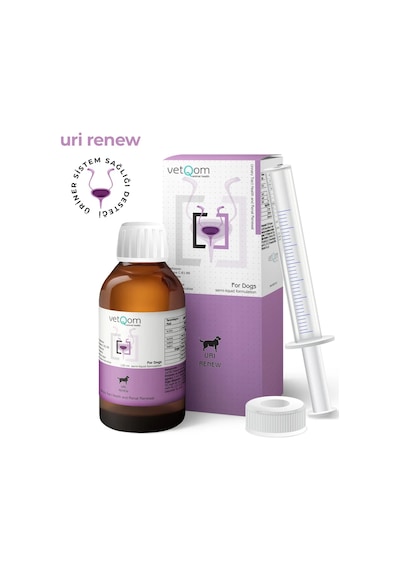 Vetqom Köpek Uri Renew Üriner Sistem Sağlığı 120 ML