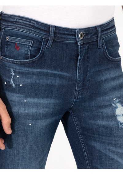 Cacharel Erkek Koyu Mavi Pantolon Jean 50268163-dn0023 Denim