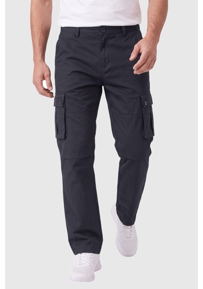 Rizzup Erkek Relaxed Fit Bol Kesim Likralı Lacivert Outdoor Kargo Pantolon Çok Cepli Geniş Paça 1705421 Rizzup Erkek Relaxed Fit Bol Kesim Likralı Lacivert Outdoor Kargo Pantolon Çok Cepli Geniş Paça 1705421