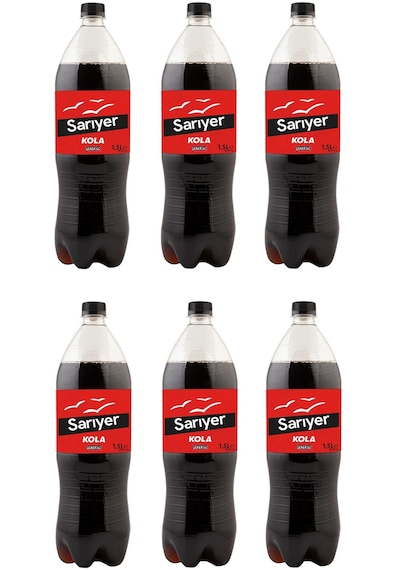 Sarıyer Kola Şekersiz 1,5 Lt X 6 Adet