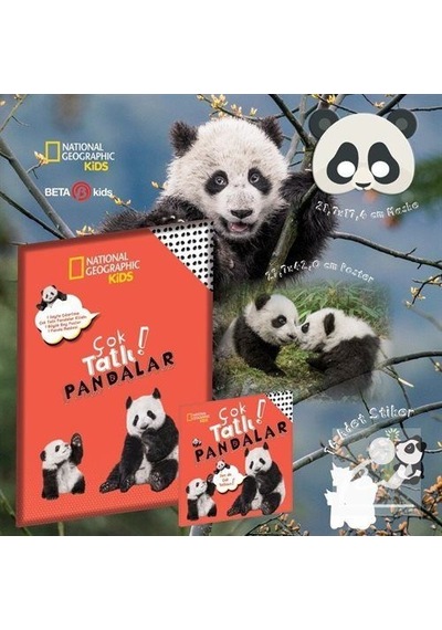 Mercankitap National Geographic Kids / Çok Tatlı Paket - Çok Tatlı Pandala...