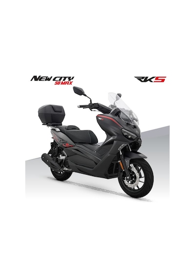 Rks Newcıty 50 Max Motosiklet Siyah