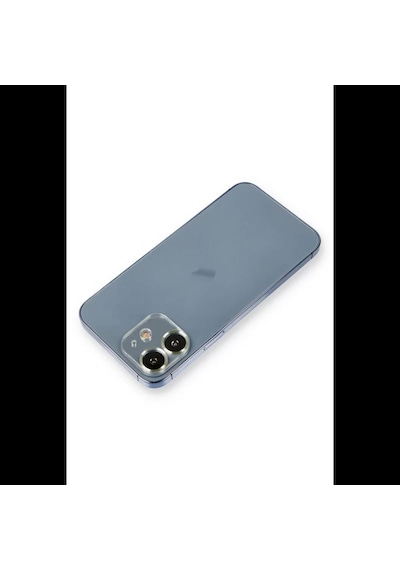 Apple İphone 12 Metal Kamera Lens Koruma Cam - Açık Yeşil