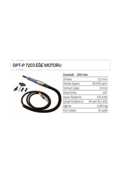 Osaka Opt-P 7203 Eğe Motoru