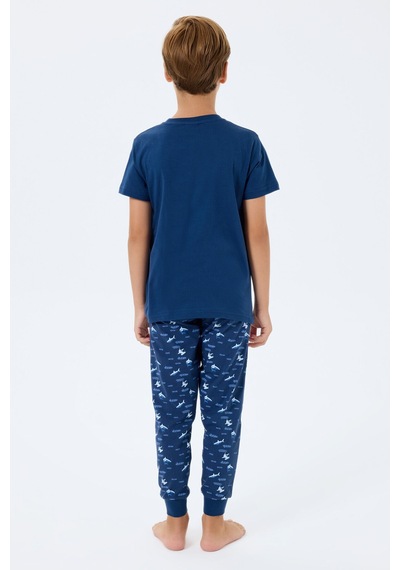 Rolypoly Erkek Çocuk Lacivert Pijama Takım Rp3743-c-v1