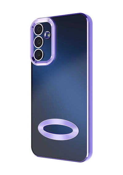 Galaxy A25 Uyumlu Kamera Korumalı Logo Gösteren Zore Omega Kapak