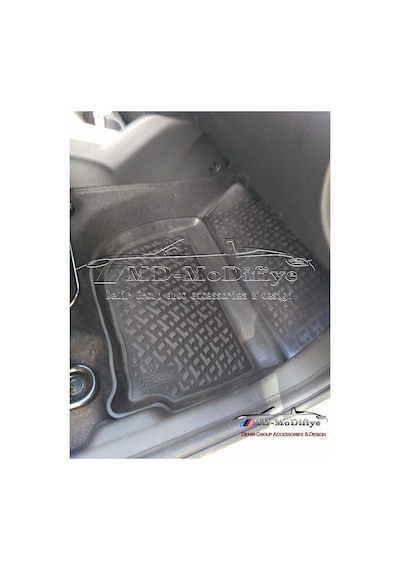 Honda Jazz Havuzlu 3D Paspas. Honda Jazz Paspas. 2015- Ve Üzeri