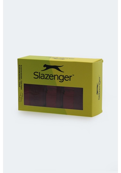 Slazenger Jama 3 Lü Set Erkek Bordo Boxer Bordo