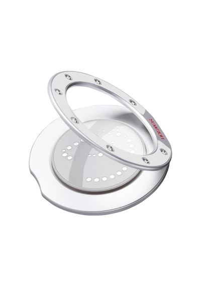 Udemos Wind Serisi Freeflow 360 Derece Dönebilen Magnetik Ring Stand Telefon Tutucu Beyaz