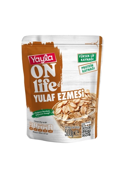 Yayla Onlife Yulaf Ezmesi 500 G X5