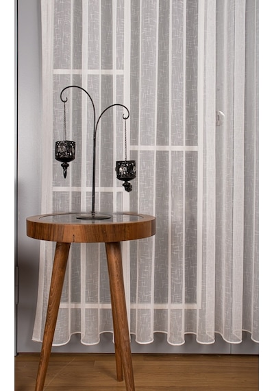 Evdepo Home Kullanıma Hazır Keten Tül Perde (540611657)