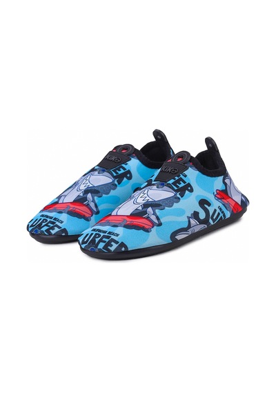 Kiko Kids Surfer Havuz Plaj Erkek Çocuk Deniz Ayakkabısı 7561 Mavi Mavi