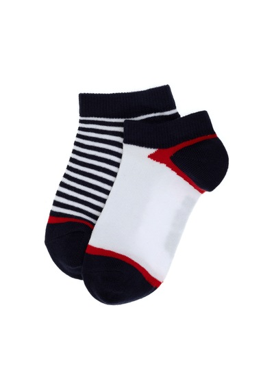 U.S. Polo Assn. Erkek Çocuk 2'li Patik Çorap 50311344-VR033