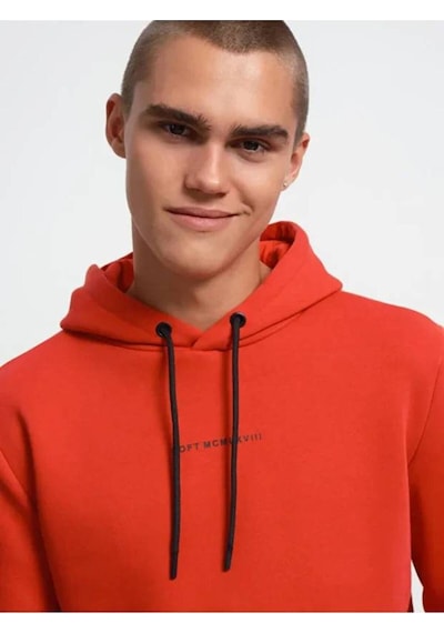 Regular Fit Turuncu Erkek Sweatshirt Lf2034269 Orange
