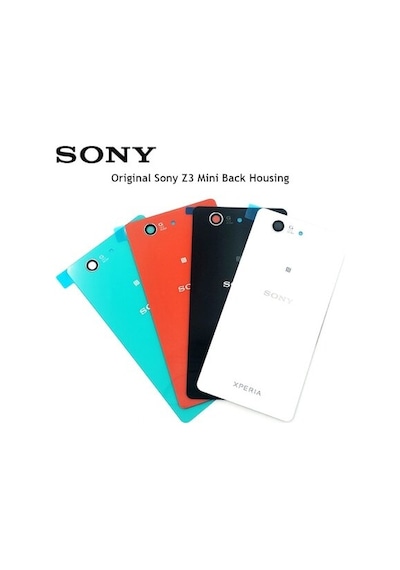 Sony Z3 Mini Arka Kapak Pil Batarya Kapağı