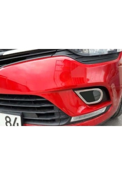 Renault Clıo 4 Krom Sis Çerçevesi 2 Parça 2015 Üzeri P.Çelik N11.4519