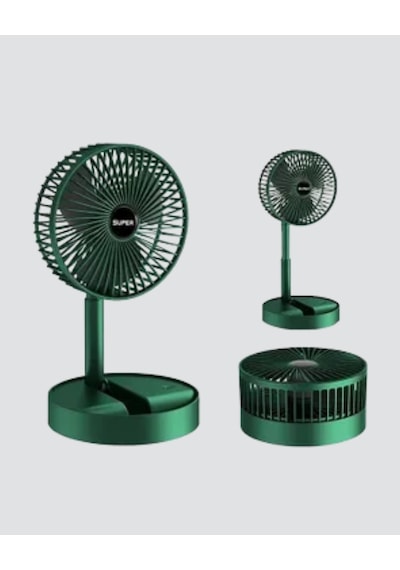 Katlanabilir Mini Fan 3 Kademeli Soğutma, Şarjlı