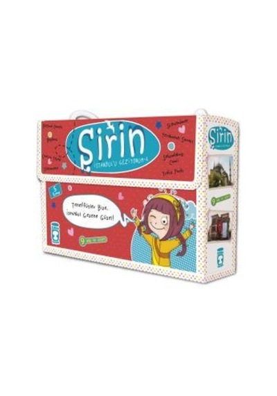 Şirin Istanbulu Geziyorum 2 Set - 5 Kitap
