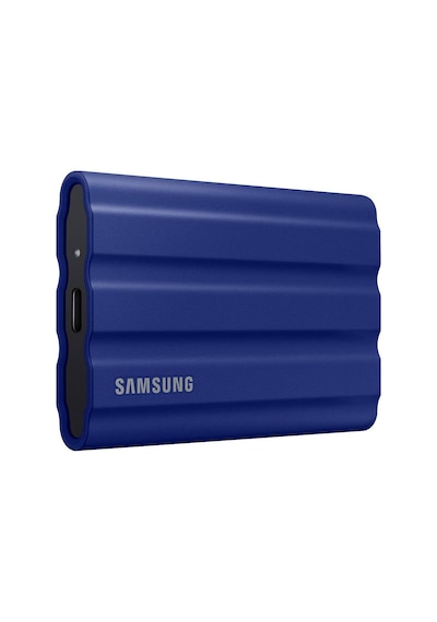 Samsung Uyumlu 1TB SSD T7 SHIELD MU-PE1T0R/WW Haric   Harddisk Mavi