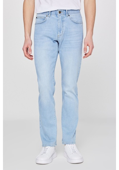 Lee Slim Fit Dar Kesim Normal Bel Dar Paça Extreme Motion Açık Mavi Esnek Jean Kot Pantolon Prince