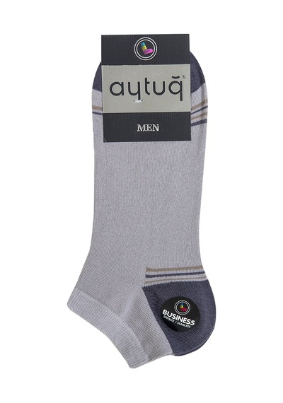 Aytuğ Business Patik Erkek Çorabı 40-44 - 5 Adet Tarı Koyu Gri