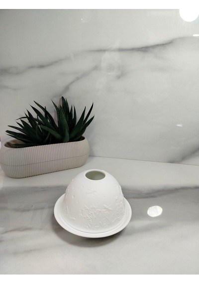 Splendeur Led'li Dekoratif Mumluk - Beyaz