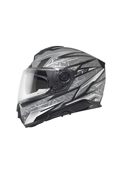 Schuberth S3 Kapalı Thunder Motosiklet Kaskı Grİ Siyah
