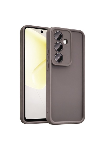 Samsung Uyumlu Galaxy A37 5g Uyumlu Viera Silikon - Gri