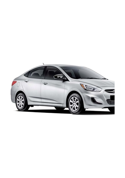 Hyundai Accent Blue Yarasa Ayna Kapağı - Parlak Siyah Abs Plastik