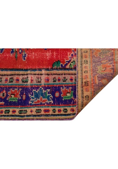İmparatorluk Dokusu Eskitme Vintage Halı 185 X 251 Cm 10232