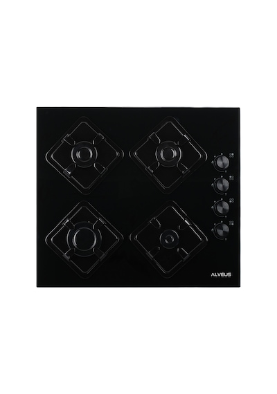 Alveus AF850 - A10 - AD07 Siyah Ankastre Set
