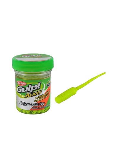 Berkley Gulp Alive Fish Fry 2cm Lrf Silikonu Chartreuse