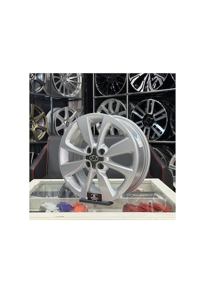 16 İnç 4x100 Hyundai İ20 Silver Jant Modeli 4adet