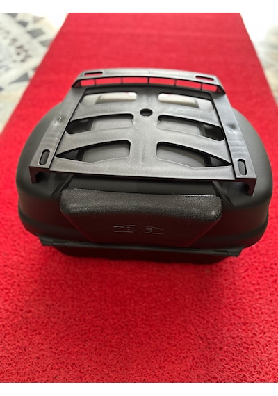 45 Litre Motosiklet Sırtlıklı+ped Full Topcase Çanta Siyah